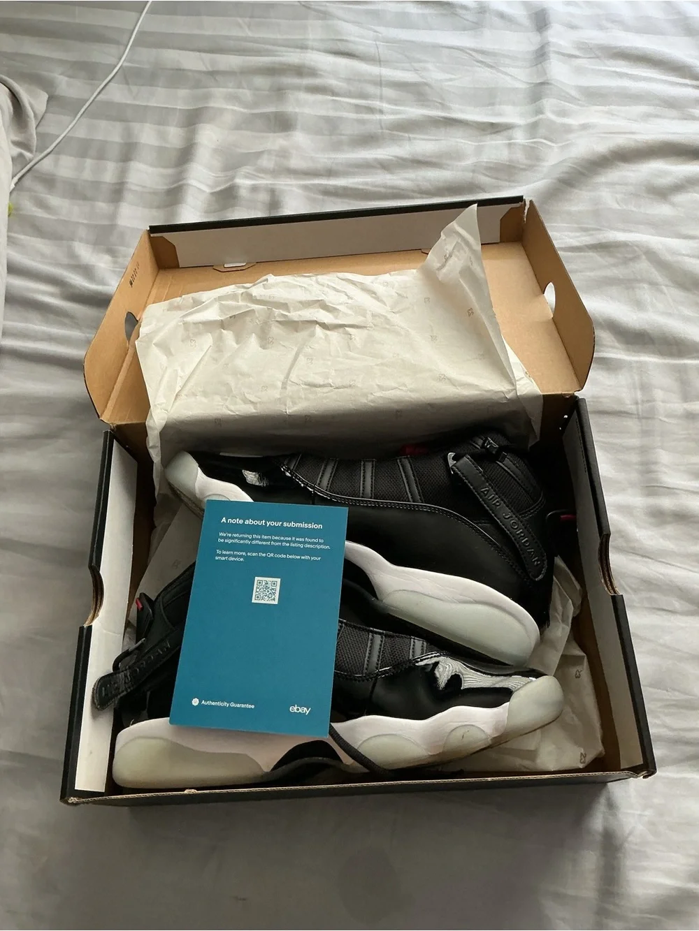 Authentic Jordan 6 rings